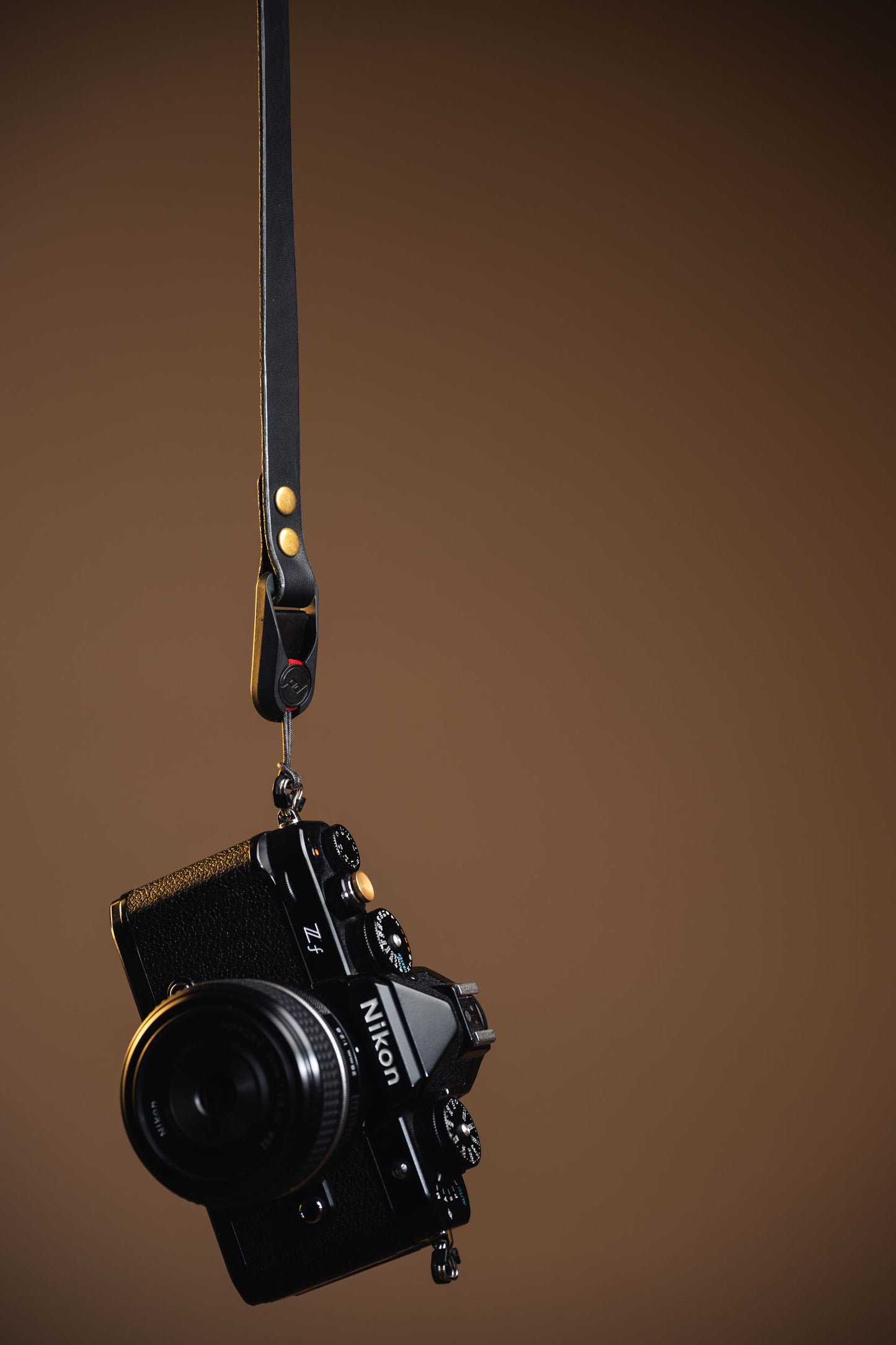 Classic Black Camera Polsriem met Peak Design 100% Leer