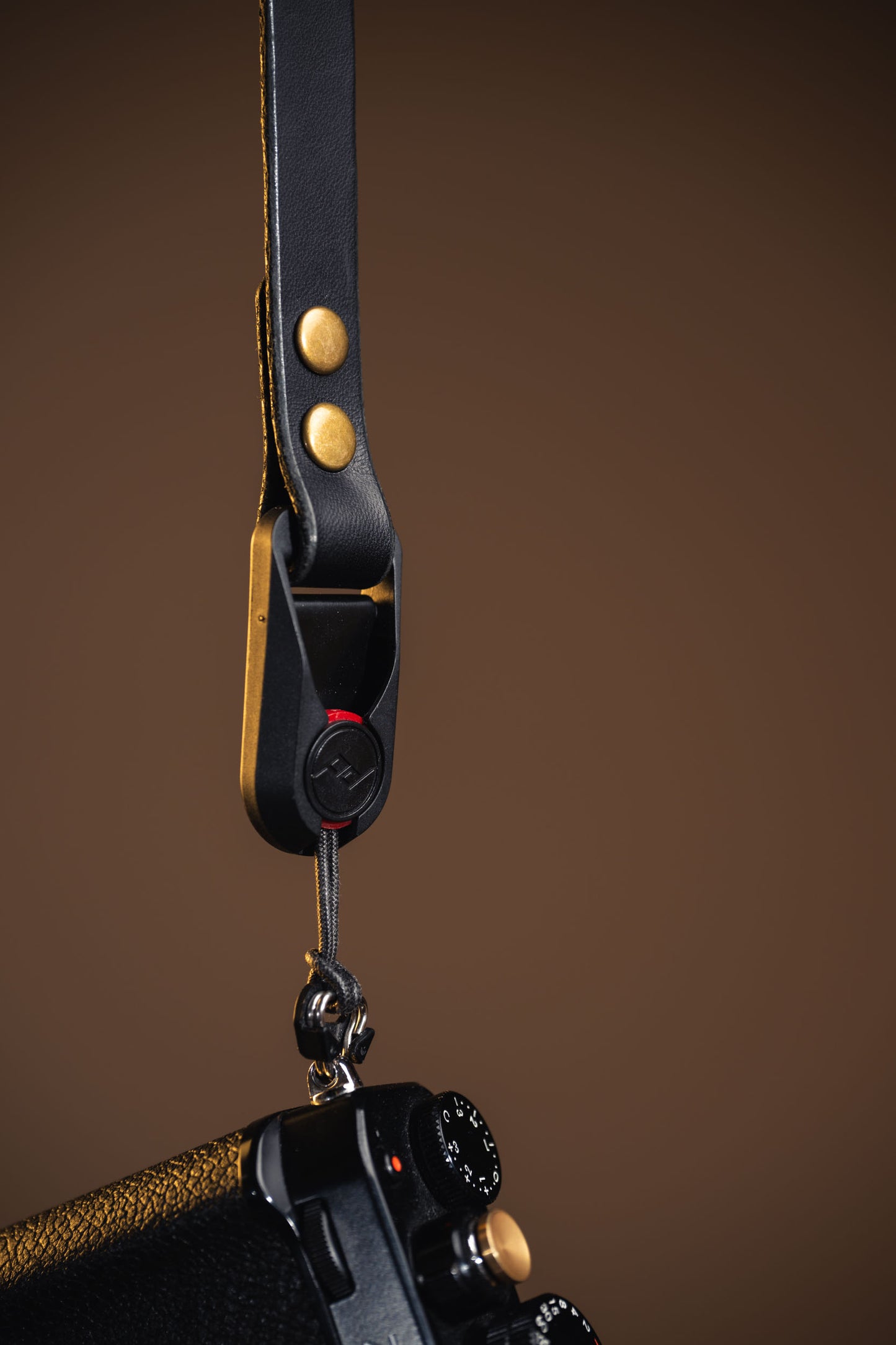 Classic Black Camera Polsriem met Peak Design 100% Leer